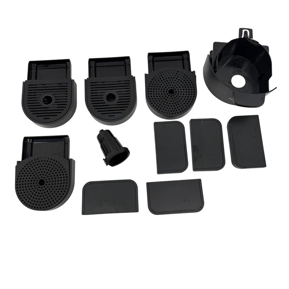 Keurig Coffee Maker Replacement Parts Bundle Drip Trays Pod Holder Needle Black
